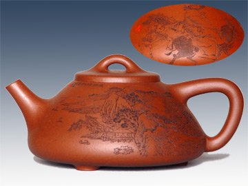 钱一清紫砂壶 子冶石瓢 