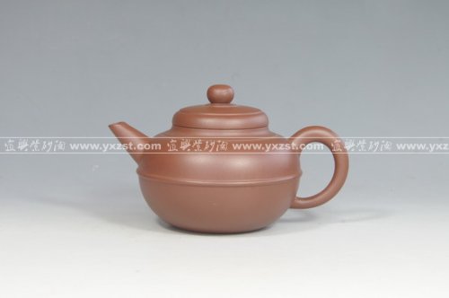 吴开浒紫砂壶 腰线水平 