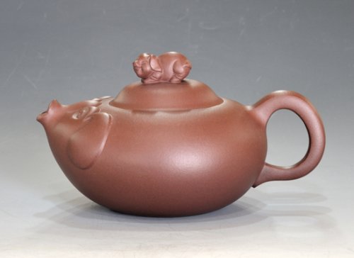 吴浩紫砂壶 母子情深 