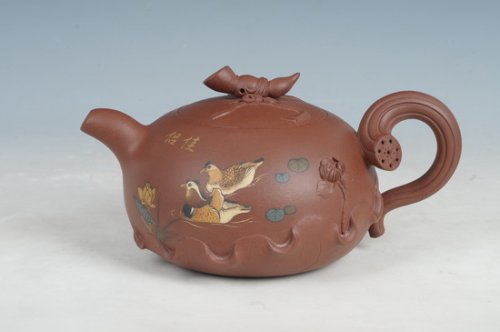 陈友林紫砂壶 荷塘月色 