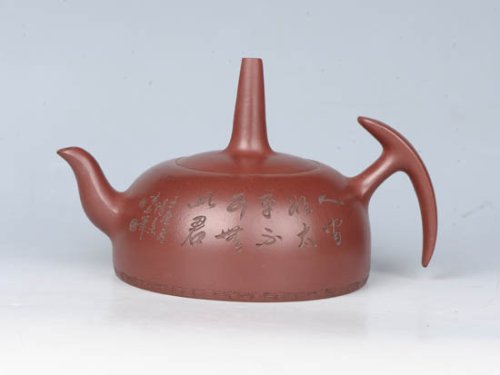 周庚大紫砂壶 擎天 