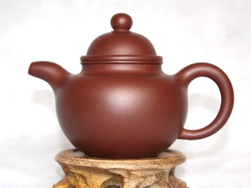 许艳萍紫砂壶 底槽青 得球壶 