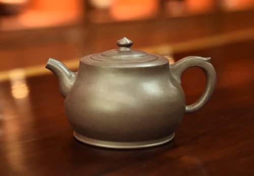 徐亚静紫砂壶 圆笠 