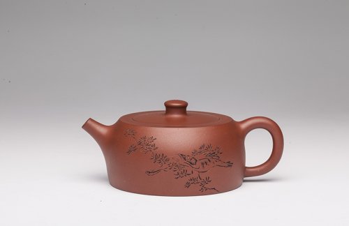 蒋艺华紫砂壶 井泉壶 