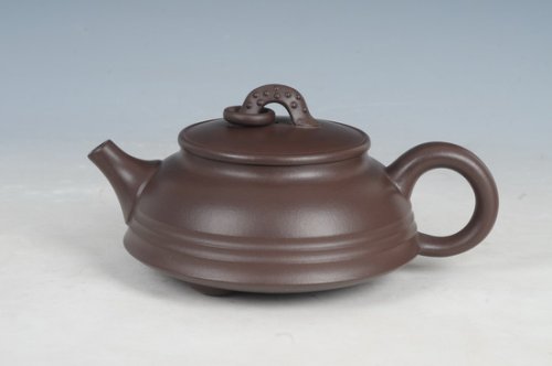 陈友林紫砂壶 扁龙 