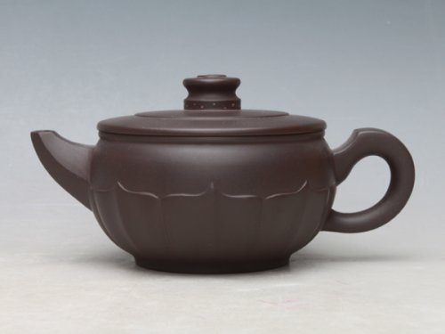董建平紫砂壶 菱花碗壶 
