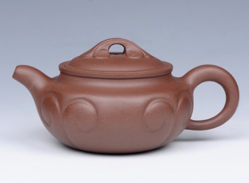 周惠初紫砂壶 仿古如意 