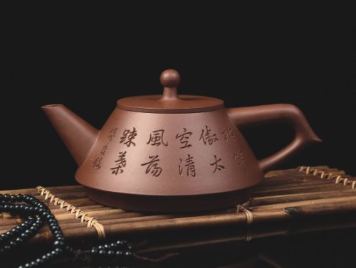 周奇鸣紫砂壶 铁骨清风壶 