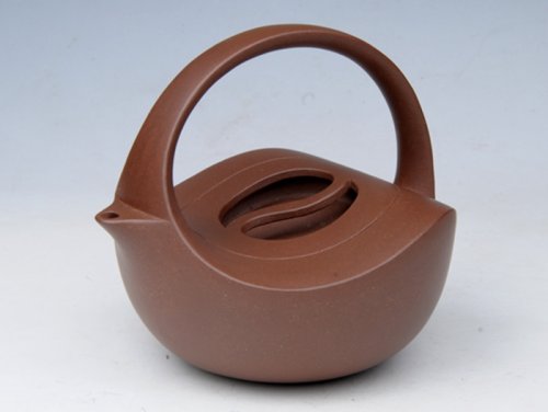 史建中紫砂壶 太极提梁 