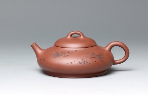 钱玮紫砂壶 金玉满堂 