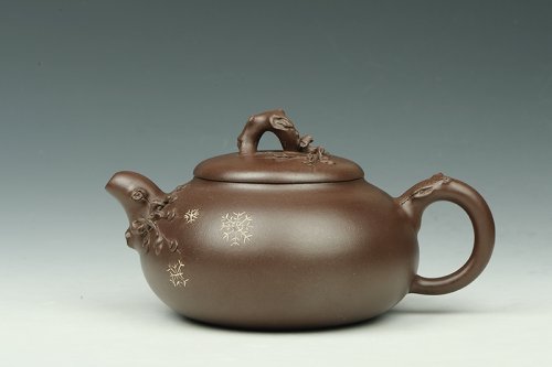 范月琴紫砂壶 凌梅壶 