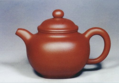 沈国强紫砂壶 混方润玉壶 