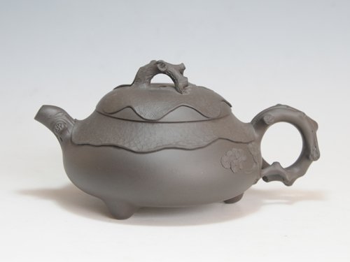 陈顺根紫砂壶 迎宾壶 