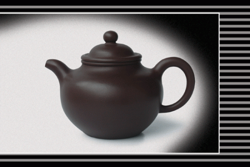 江建群紫砂壶 大亨掇球 