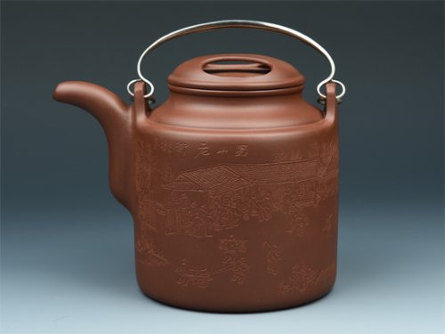 朱菊华紫砂壶 洋桶 