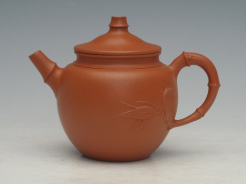 张太友紫砂壶 扭竹壶 