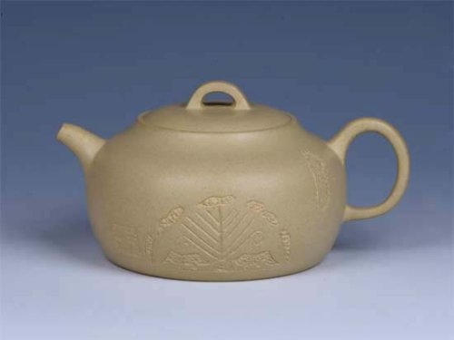 曾红清紫砂壶 - 本山绿泥福栏 - 