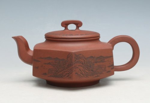 蒋全卫紫砂壶 山谷琴声 