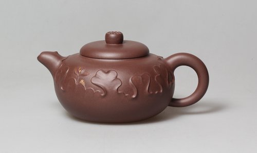 范国勤紫砂壶 连年有余 