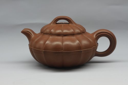 张志强紫砂壶 金南瓜壶 