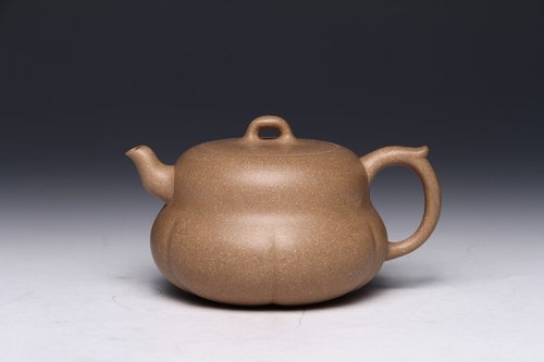 许学芳紫砂壶 金瓜 