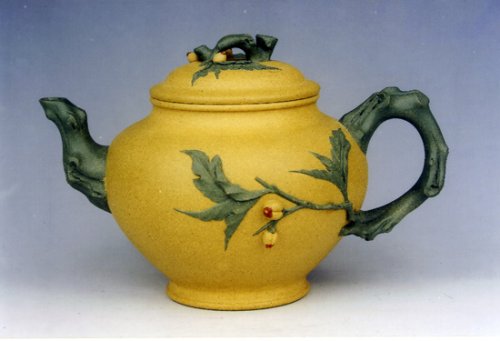 惠泉芳紫砂壶 桃报 