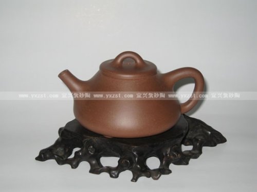 王奋良紫砂壶 子冶石瓢 