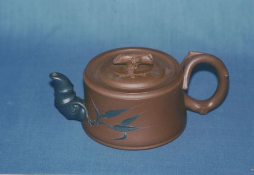 吴芳娣紫砂壶 三君子壶 