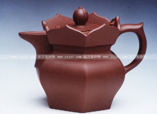 周新保紫砂壶 僧帽 