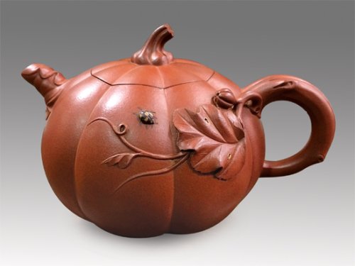 刘成果紫砂壶 南瓜壶 