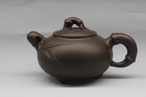 张志强紫砂壶 竹趣 