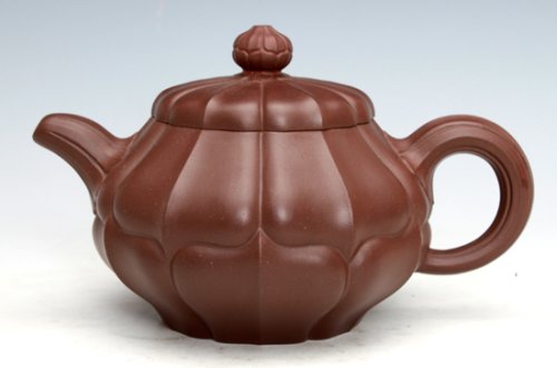 张生荣紫砂壶 荷菱 