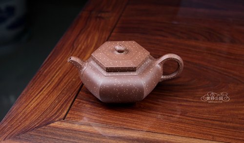 耿浩紫砂壶 大彬六方 