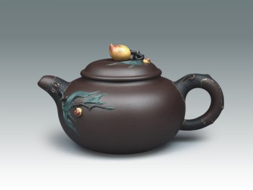 姜建荣紫砂壶 福禄寿 