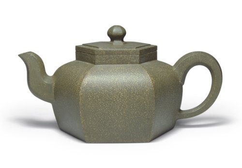 石燕紫砂壶 藏六方 