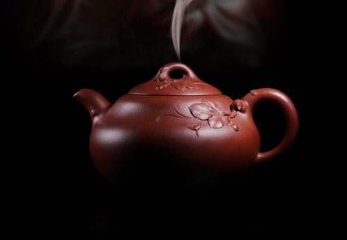 叶水英紫砂壶 春华秋实 