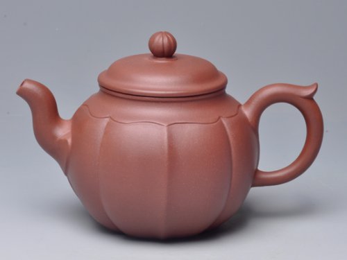 范建鹏紫砂壶 菱花 