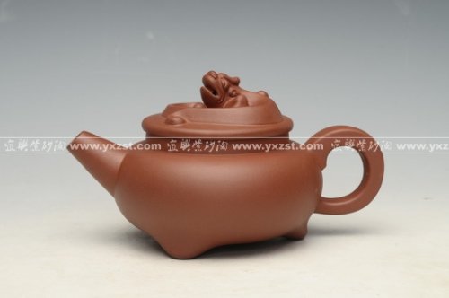吕小华紫砂壶 螭龙 