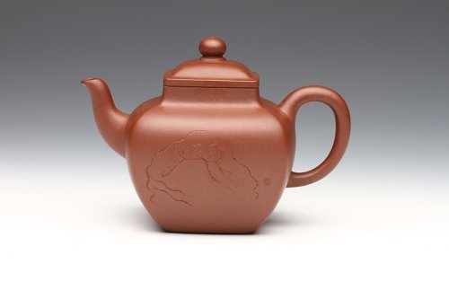 许学军紫砂壶 方韵壶 