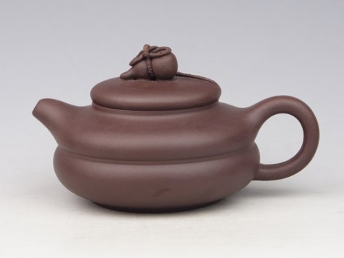 李刚紫砂壶 葫芦 