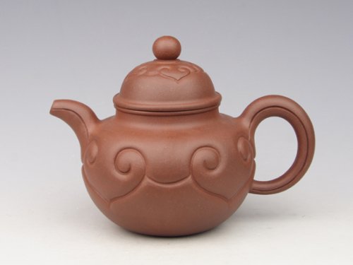 李刚紫砂壶 掇球如意 