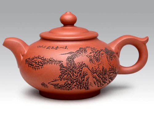 严志军紫砂壶 如意祥缘  泥料：原矿清水泥  容量：280CC 