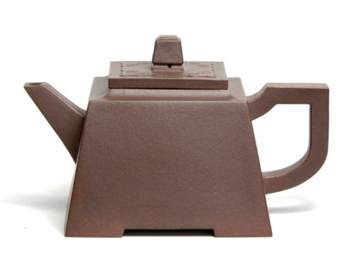 陈正初紫砂壶 四方如意 300CC 