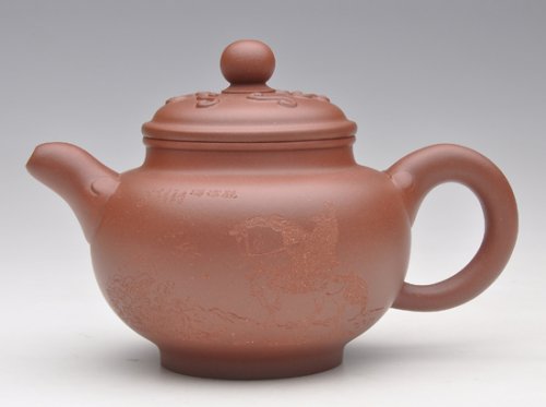 董岳峰紫砂壶 龙珠 