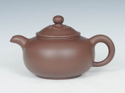 朱水芬紫砂壶 如意（全手工） 