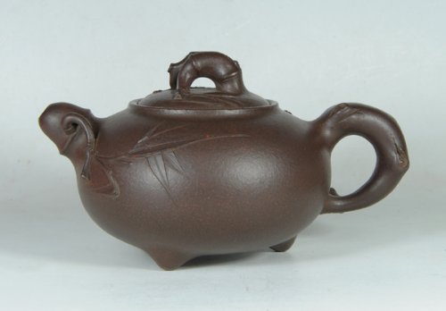 汪晖紫砂壶 梅竹双清 