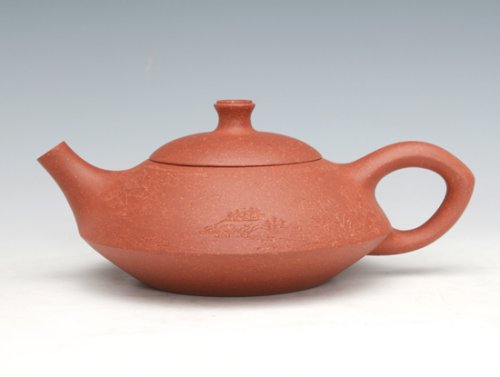 冯文娟紫砂壶 曲壶（降坡泥） 