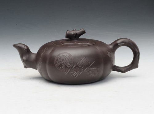 陈伟强紫砂壶 寿壶 