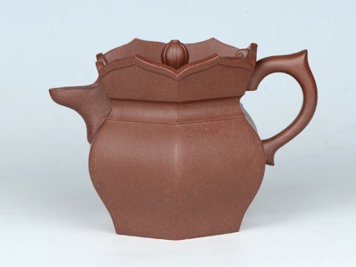 吴建荣紫砂壶 僧帽1 