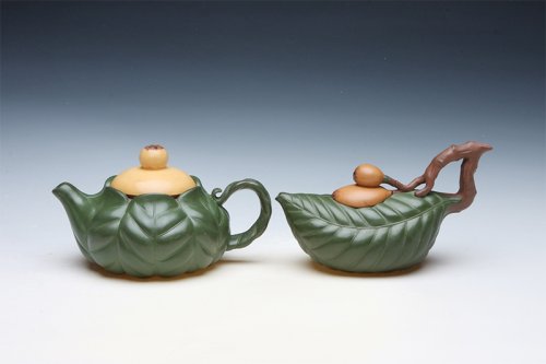 紫砂壶 枇杷姊妹 
